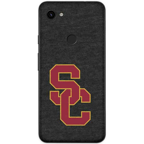 University of Southern California USC Grey Logo Google Pixel 3a XL Skin